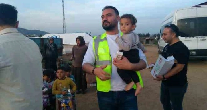 Çorum Sanayici İşadamları Derneği’nden deprem bölgesindeki çocuklara anlamlı etkinlik