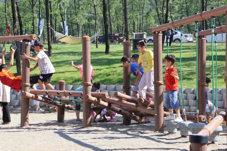 Cumalıkızk orman park’na vatandaşlardan tam not
