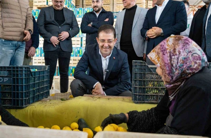 Cumhur İttifakı Mersin Adayı Narenciye Sektörü ile Buluştu