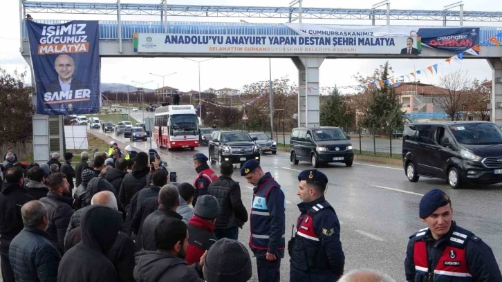 Cumhurbaşkanı Erdoğan’a Malatya’da yoğun ilgi
