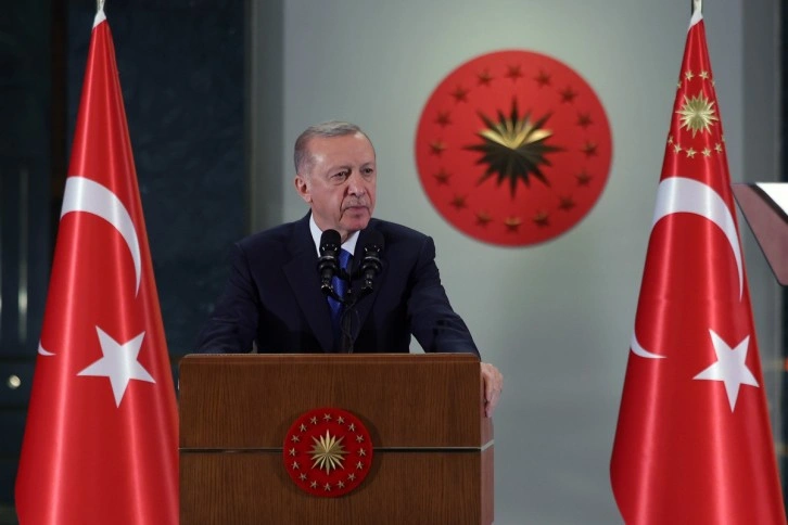 Cumhurbaşkanı Erdoğan, Altay tankının TSK'ya teslim töreninde konuştu