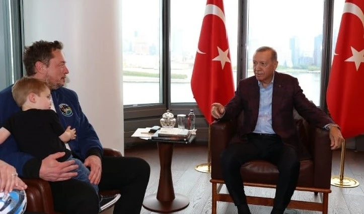 Cumhurbaşkanı Erdoğan, Elon Musk’ı kabul etti
