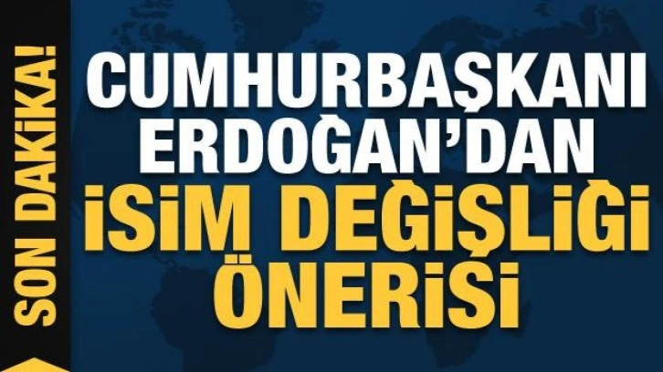 Cumhurbaşkanı Erdoğan: 'Katılım Bankası' ismi 'Katılım Finans Kurumu' olabilir