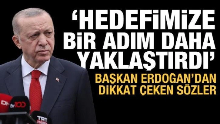 Cumhurbaşkanı Erdoğan kütüphane açılışında konuştu: Hedefimize bir adım daha yaklaştırdı