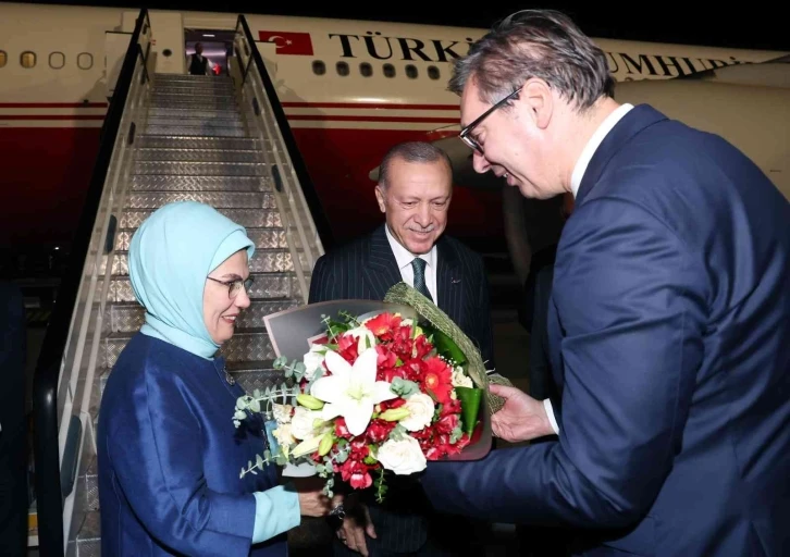 Cumhurbaşkanı Erdoğan, Sırbistan’da
