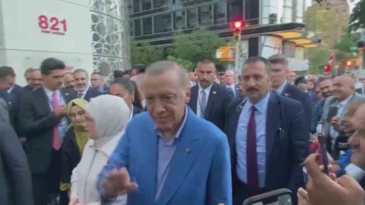 Cumhurbaşkanı Erdoğan, Türkevi’ne geldi
