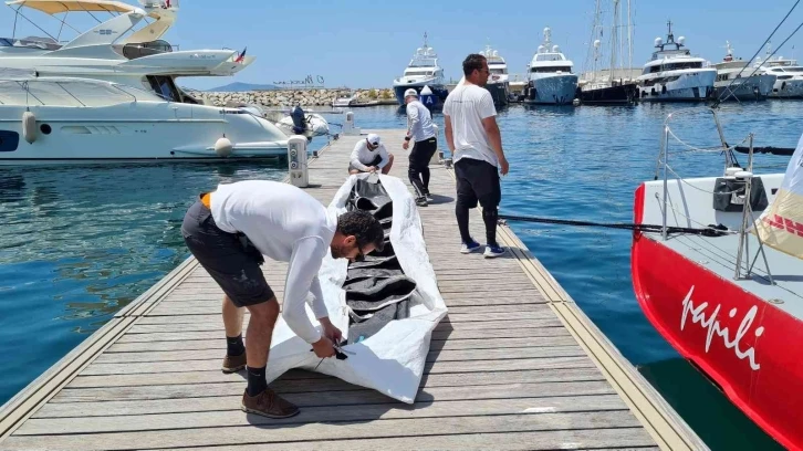 Cumhurbaşkanlığı 3. Uluslararası Yat Yarışları’nda ilk tekne Bodrum’a ulaştı
