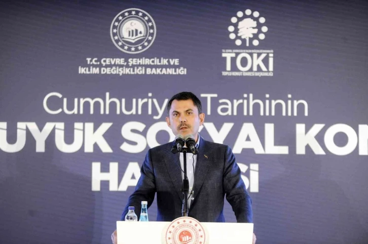 Cumhuriyet tarihinin en büyük sosyal konut hamlesine başvuru yağmuru
