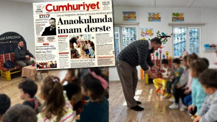 Cumhuriyet'ten skandal içinde skandal: Din düşmanlığına çocukları alet ettiler