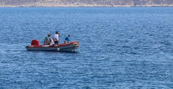 Dalış rekortmeni Şahika, bu defa Plastiksiz Kaş Projesi için nefesini tuttu