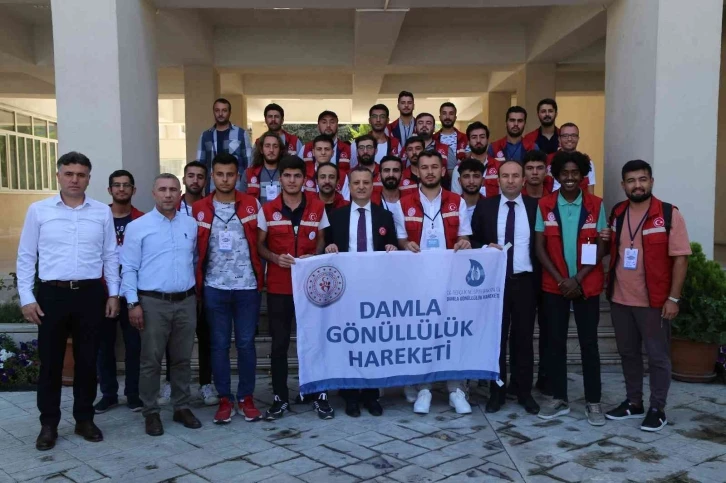 Damla Projesi Gönüllüleri Gümüşhane’de
