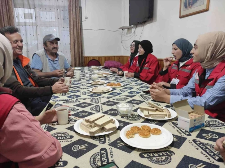 Damla Projesi gönüllüleri Posof’ta
