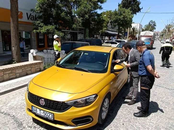 Datça’da güvenli trafik anlatıldı
