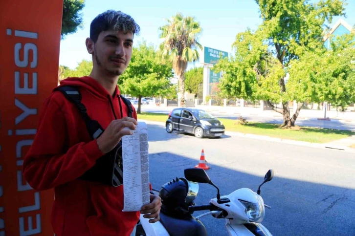 Denetime takılan motokurye: "10 günde 3 ceza yedim"
