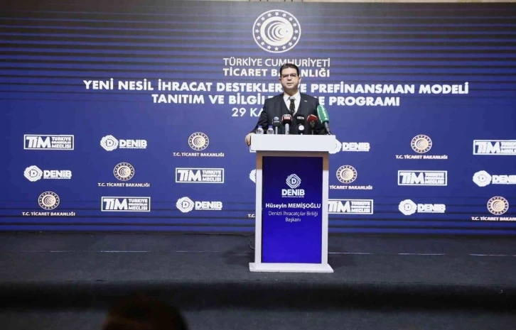 DENİB Başkanı Memişoğlu; “2022’yi geçen yıla göre yüzde 5 ile 6 ihracat artışıyla kapatacağız”
