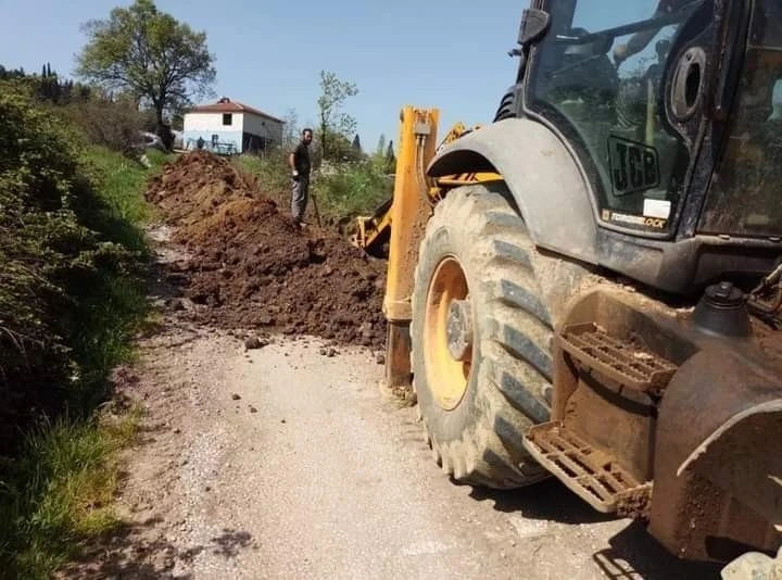 Denizçalı Köyü’nde doğalgaz çalışmaları başladı
