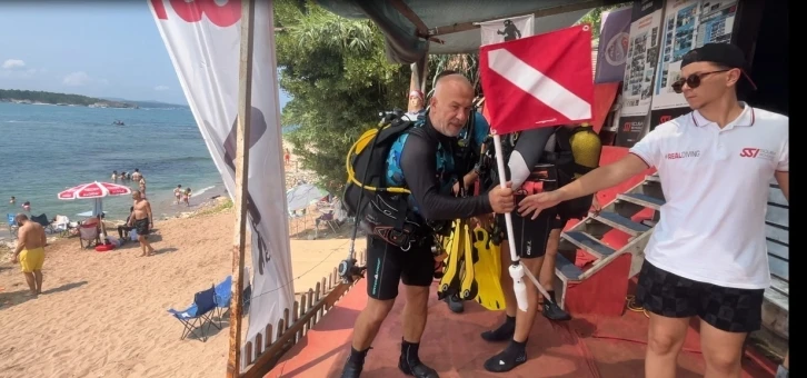 Denizdeki tehlike dalgıçların kabusu oldu
