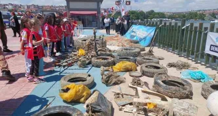 Denizden çıkanlar şoke etti: Traktör lastiği bile var