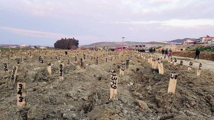 Denizli Valiliği, Hatay’da deprem mezarlığı kurdu