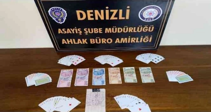 Denizli’de kumar operasyonunda toplam 14 kişi yakalandı