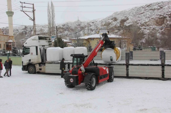 Deprem bölgesindeki besiciler unutulmadı
