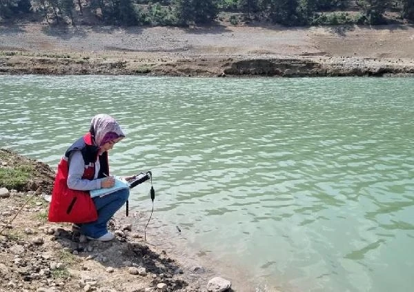 Depremin etkilediği Buğdaycık Göleti, balıkların yaşam alanı için uygun bulundu