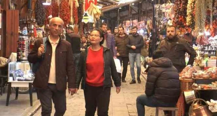 Depremin vurduğu Gaziantep’te turist yoğunluğu sevinci