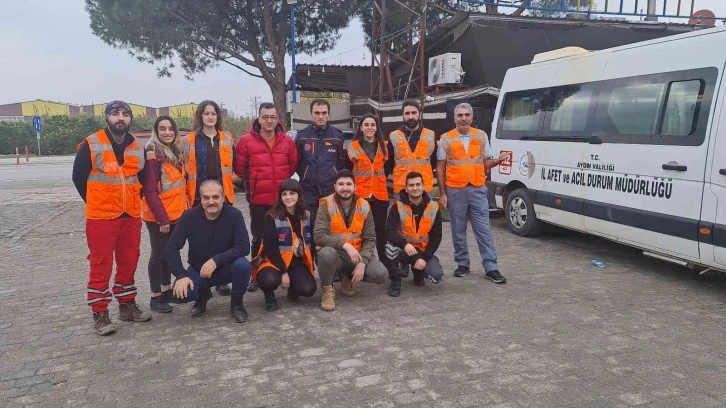 Destek AFAD Gönüllüleri Aydın’a döndü
