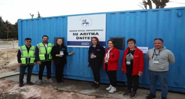 DEÜ’den Adıyaman’a ’Mobil İçme Suyu Arıtma Tesisi’ desteği