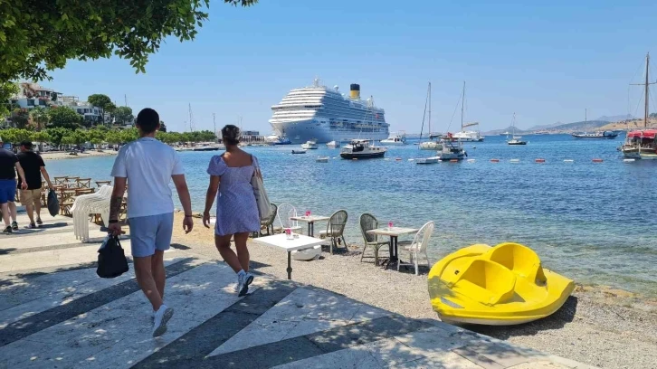 Dev gemi, yedinci kez Bodrum’a geldi
