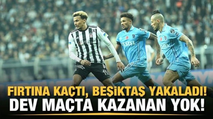 Dev maçta 4 gol var, kazanan yok!