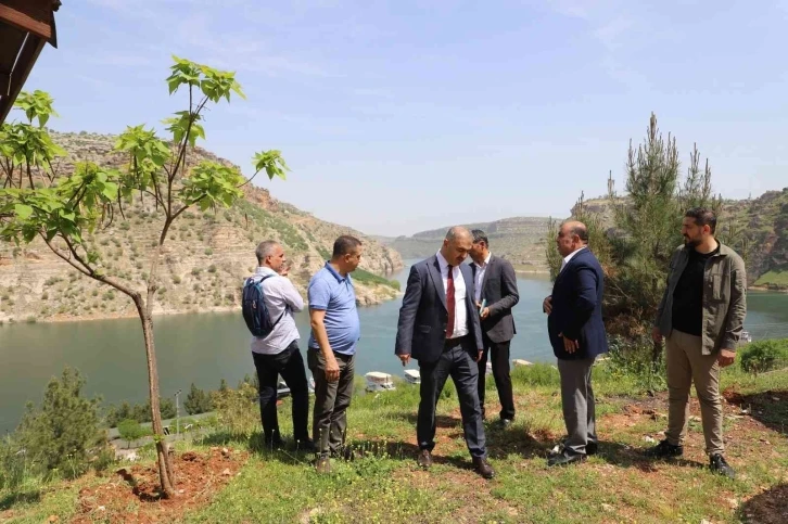 Dicle Baraj Gölü Havza Koruma Planı’nda çalışmalar sürüyor
