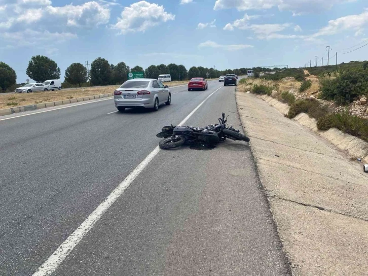 Didim’deki kazada motosiklet sürücüsü hayatını kaybetti
