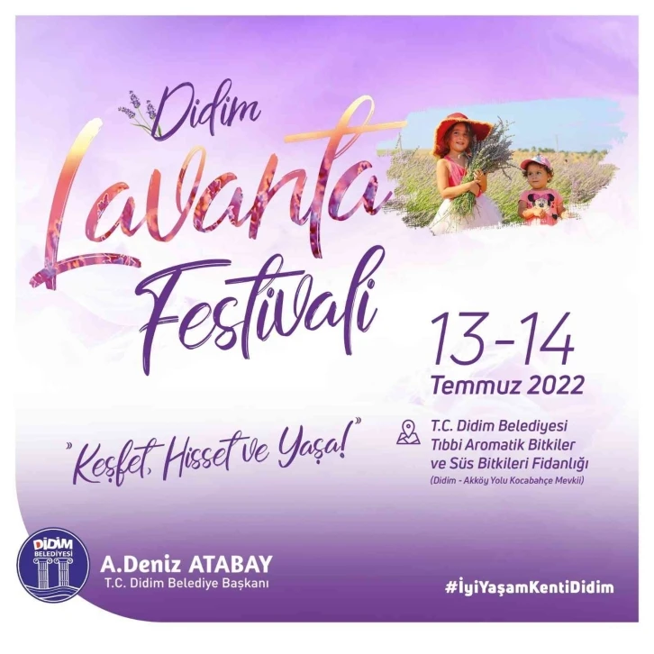 Didim Lavanta Festivali yarın başlıyor
