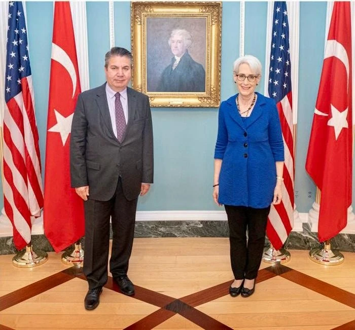 Dışişleri Bakan Yardımcısı Önal, ABD’li mevkidaşı Sherman ile Washington DC’de bir araya geldi
