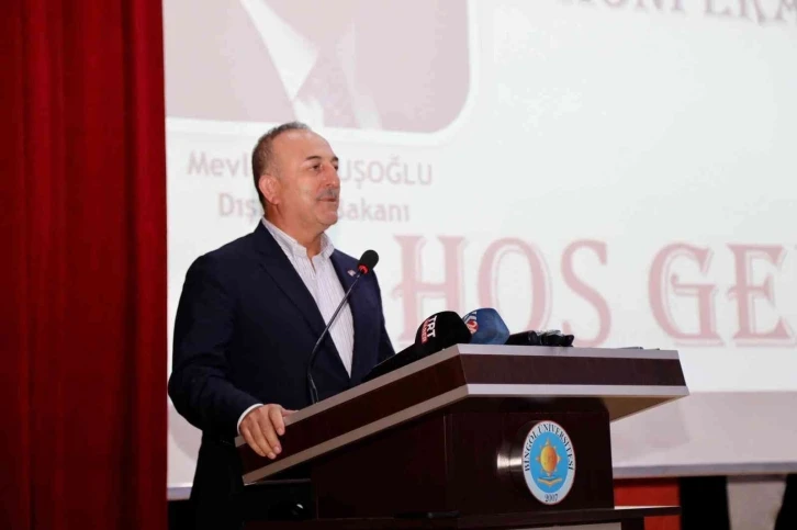 Dışişleri Bakanı Çavuşoğlu: "Zalime Yavuz, mazluma ise Yunus oluyoruz”
