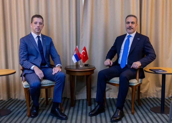 Dışişleri Bakanı Fidan, Sırp mevkidaşı Duriç ile görüştü
