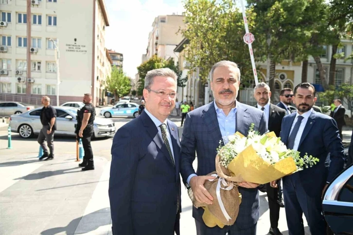 Dışişleri Bakanı Hakan Fidan Manisa’da
