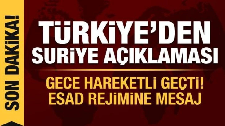 Dışişleri'nden Suriye açıklaması: Rejim ayak sürüdüğü için süreç ilerlemiyor