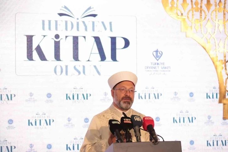 Diyanet İşleri Başkanı Erbaş: “Dini alanda insanları doğru eserlerle buluşturmaya ihtiyacımız var”
