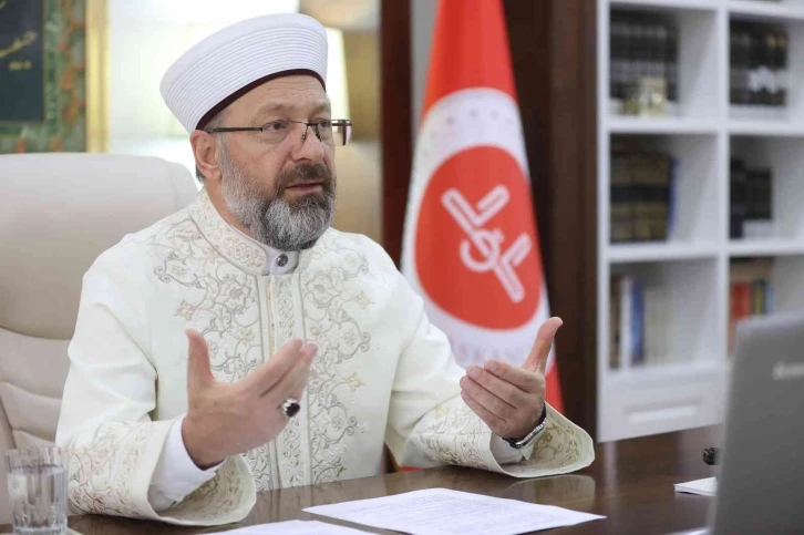 Diyanet İşleri Başkanı Erbaş: “Gençlerimize ne kadar iyi rehberlik yaparsak geleceğimiz de o kadar güzel olur”
