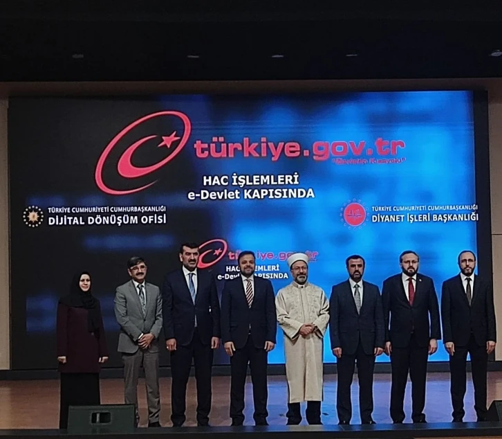 Diyanet İşleri Başkanı Erbaş: “Hac işlemleri artık e-Devlet üzerinden yapılabilecek”
