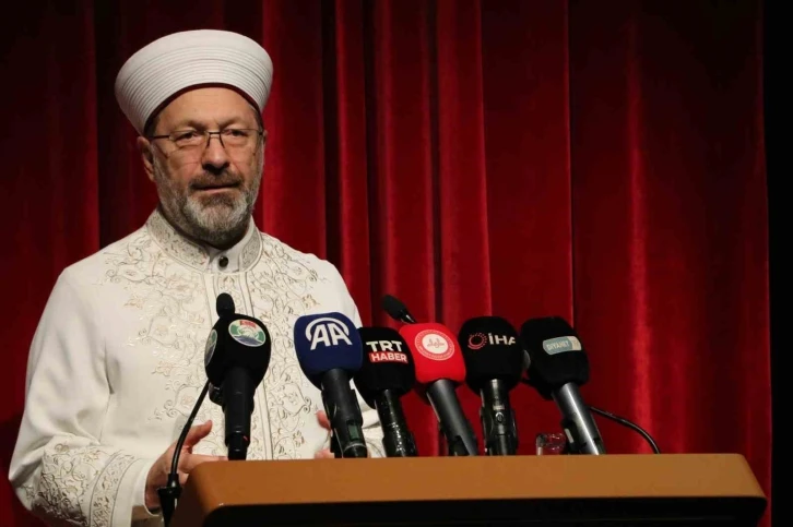 Diyanet İşleri Başkanı Erbaş: &quot;Almış olduğumuz eğitimler bizi daha merhametli hale getirmeli&quot;
