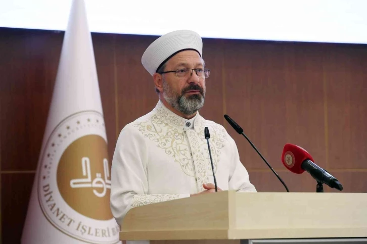 Diyanet İşleri Başkanı Erbaş’tan kuraklığa karşı dua çağrısı
