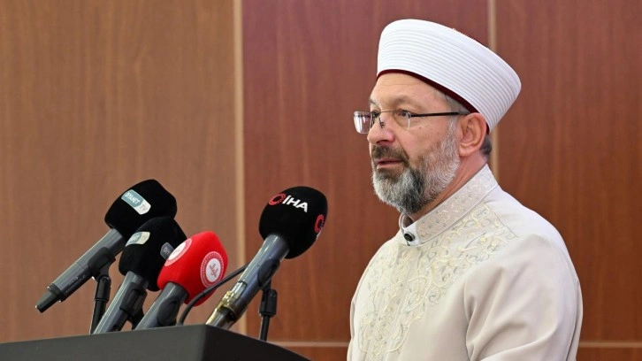 Diyanet İşleri Başkanı Erbaş'tan boykot açıklaması: Kararlı şekilde devam etmeliyiz