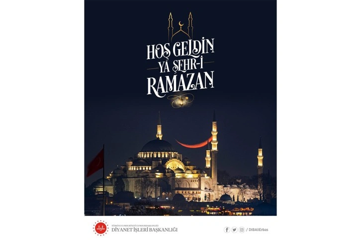 Diyanet İşleri Başkanı Erbaş’tan Ramazan ayı mesajı