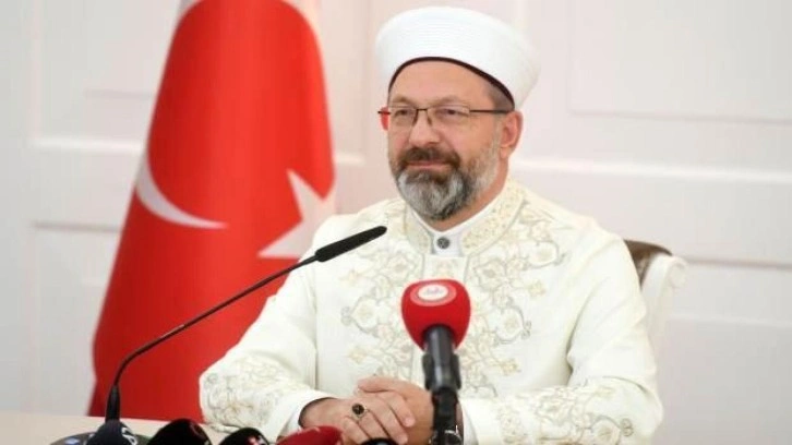 Diyanet İşleri Başkanı Erbaş'tan Regaip Kandili mesajı