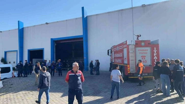 Diyarbakır’da fabrikada meydana gelen patlamada 1 kişi hayatımı kaybetti
