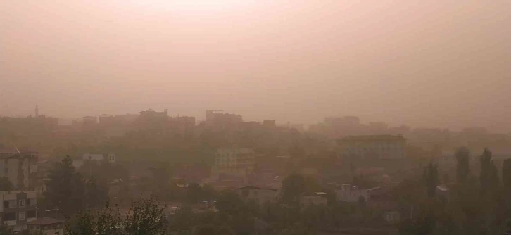 Diyarbakır yoğun toz taşınımı altında
