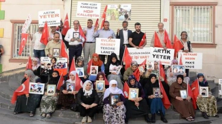 Diyarbakır'da evlat nöbetindeki aile sayısı 312 oldu